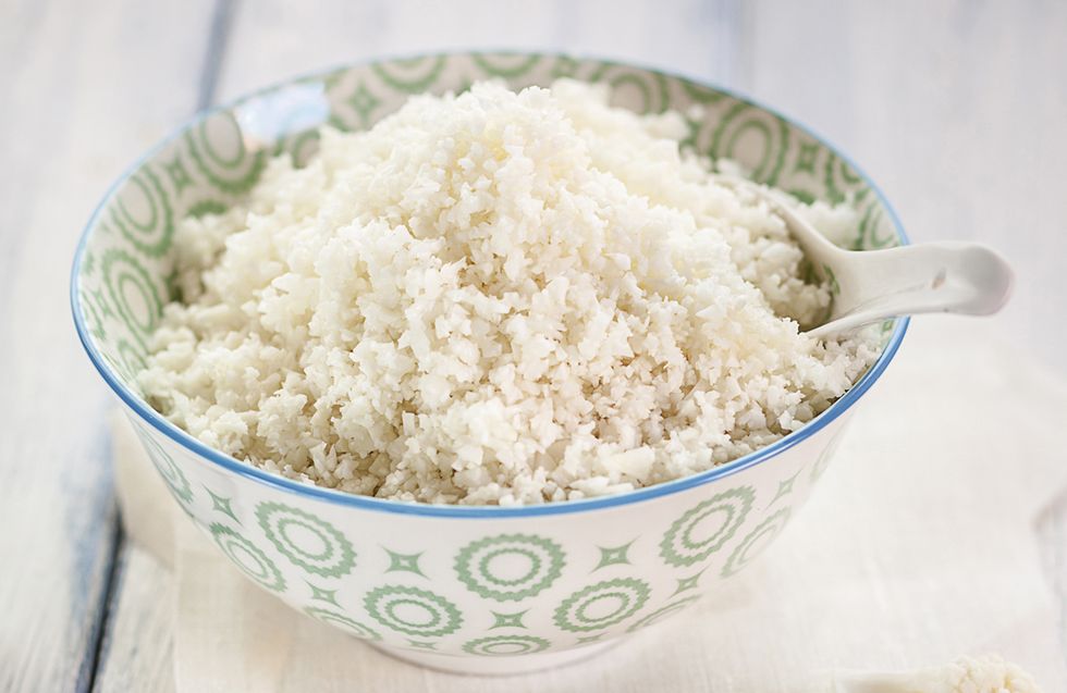 Food, Dishware, White, Serveware, Rice, Ingredient, Kitchen utensil, White rice, Jasmine rice, Porcelain, 