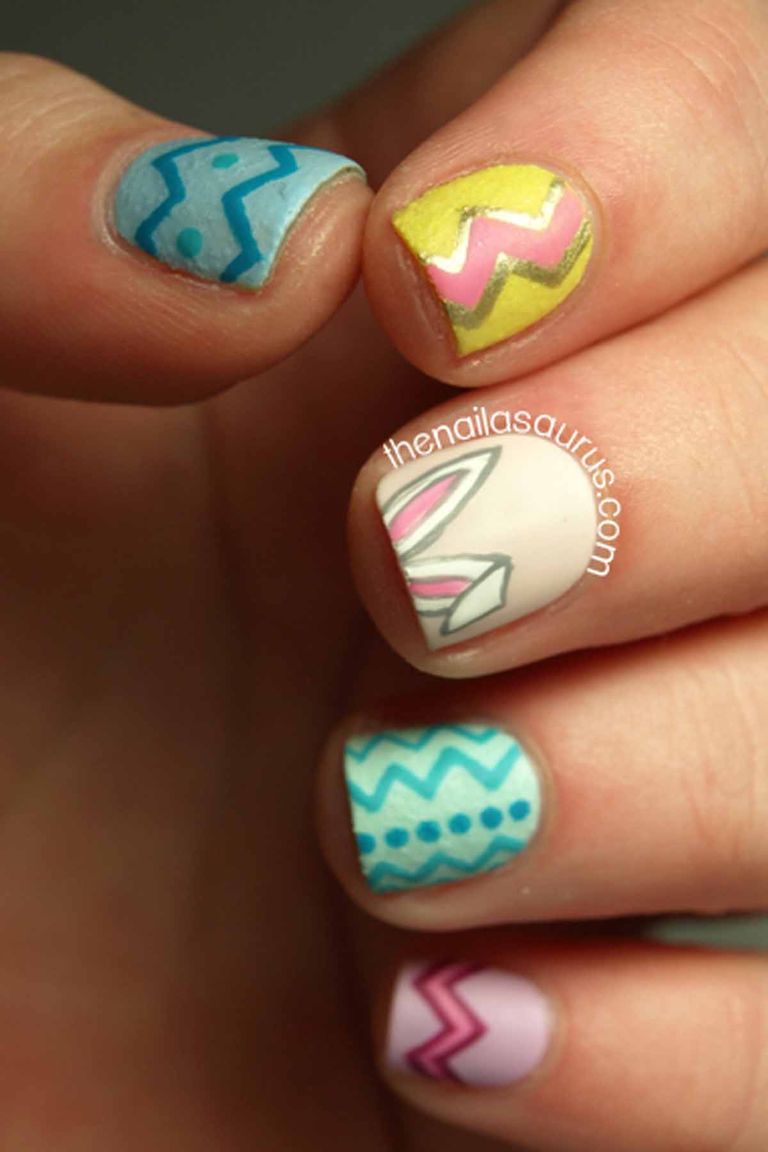 16 Cute Easter Nail Designs - Best Easter Nail Art Ideas