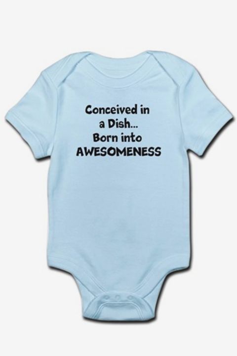 12 Precious (And Funny) Onesies For Babies Born Through IVF