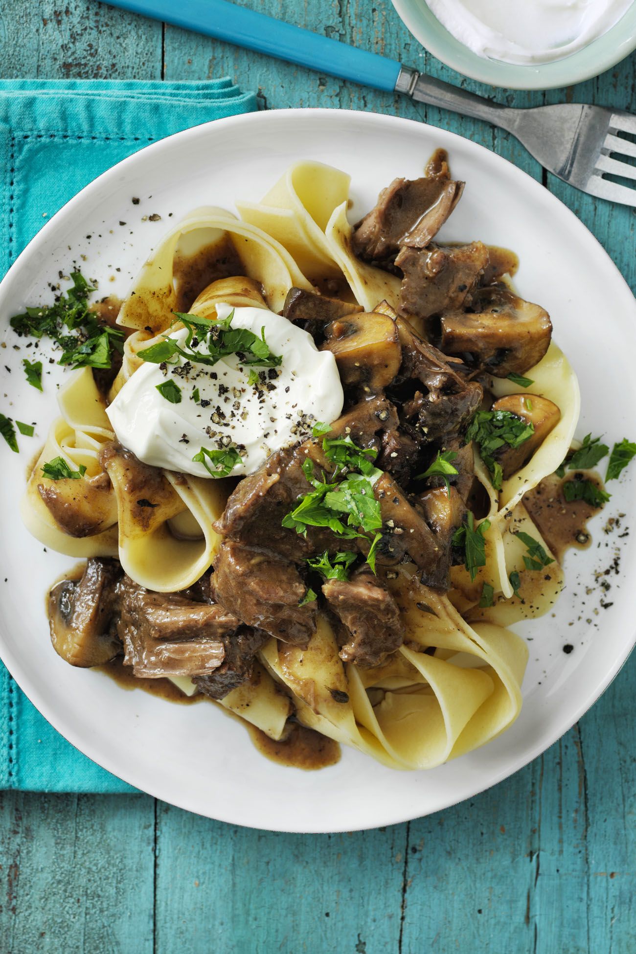 Best Stroganoff Style Beef Stew Recipe - How To Make Stroganoff Style ...