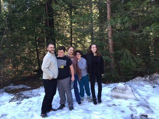 Social group, Snow, Winter, Wilderness, Tree, Footwear, Fun, State park, Forest, Recreation, 