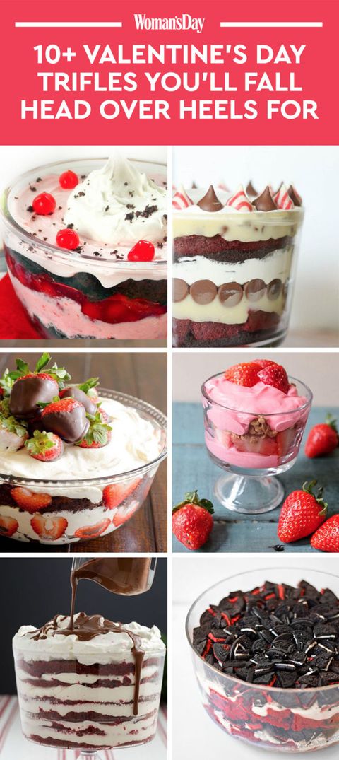 Valentine's Day Trifle Recipes - Valentine's Day Desserts