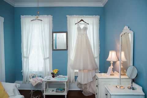 White, Blue, Room, Turquoise, Furniture, Aqua, Interior design, Yellow, Curtain, Bedroom, 