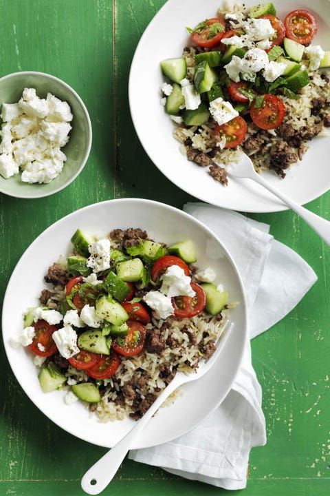 healthy spring recipes  mediterranean fried rice