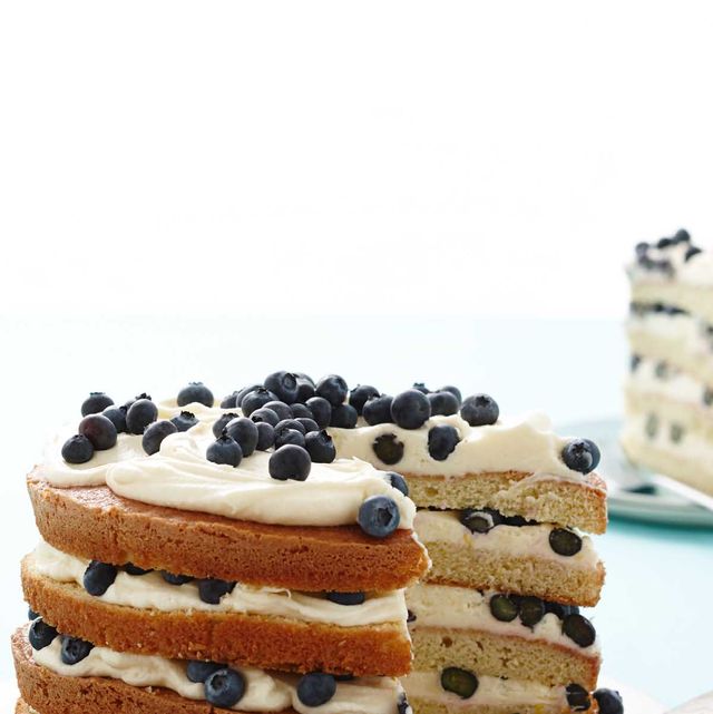 father's day cakes  lemon blueberry layer cake