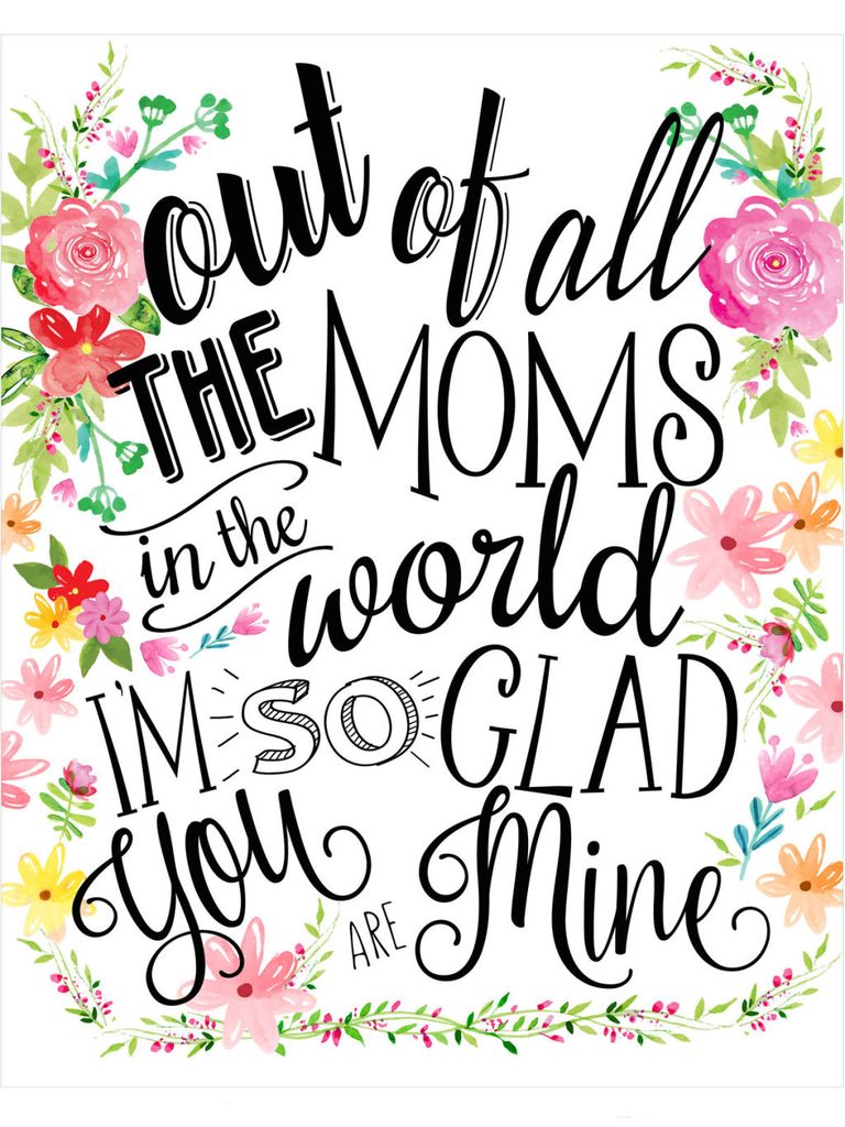 Mothers Day Printable Cards For Teens