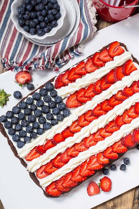 25 Easy 4th of July Desserts - Red White and Blue Recipes for Patriotic ...