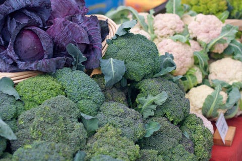 cabbage, cauliflower, broccoli, cabbage, cauliflower, broccoli,
