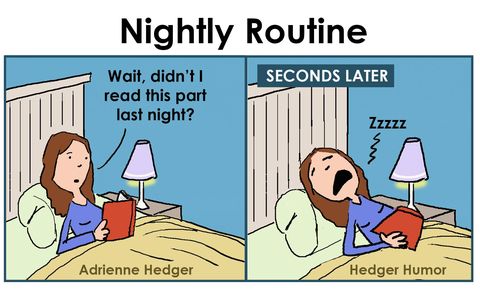 bedtime routine comics