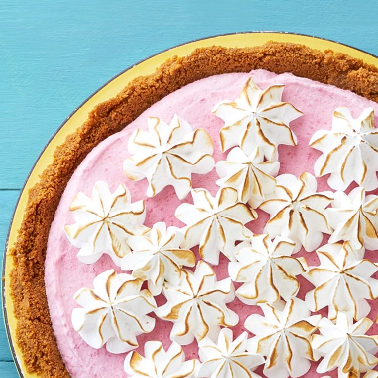 picnic foods frozen raspberry meringue pie