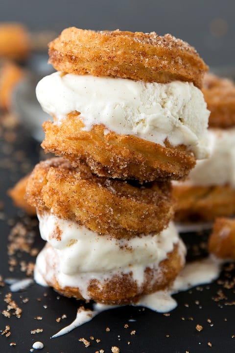 Churro Ice Cream Sandwiches churro ice cream sandwiches