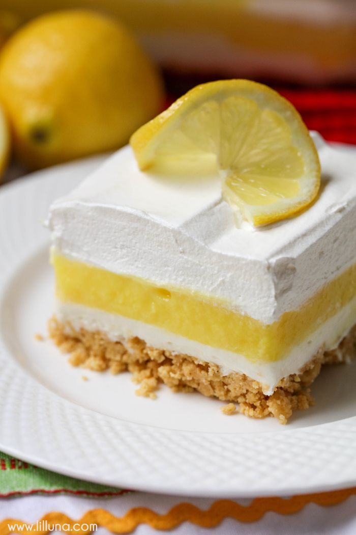 25 Easy Lemon Desserts - Best Recipes for Lemon Dessert Ideas