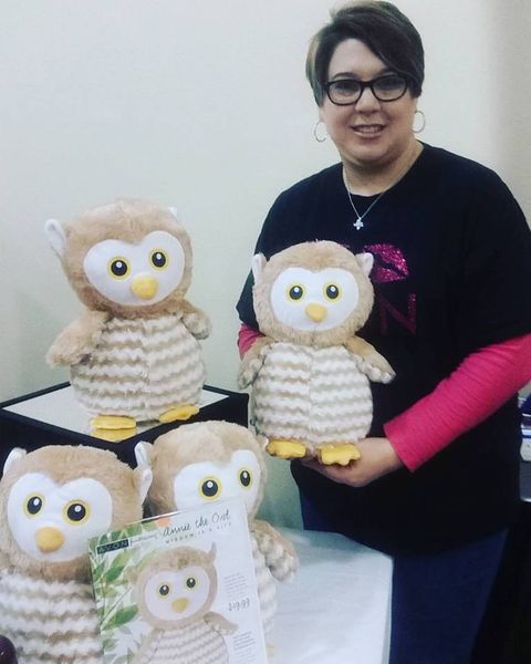 Owl, Stuffed toy, Toy, Snowy owl, Plush, Bird of prey, Textile, Bird, Crochet, Art, 