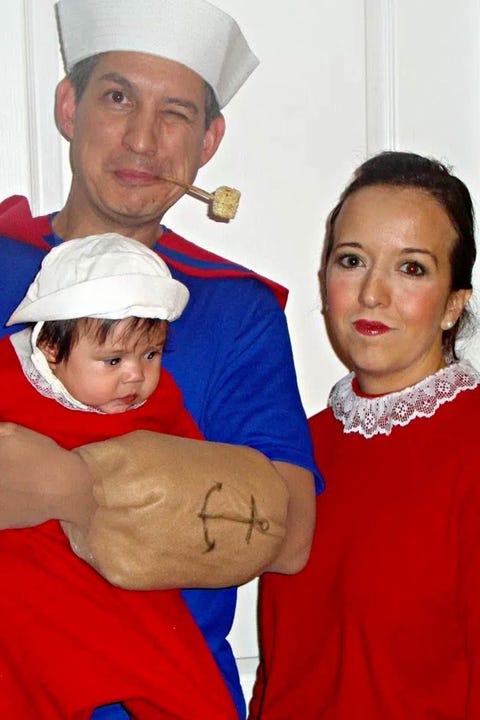 popeye gang family halloween costumes