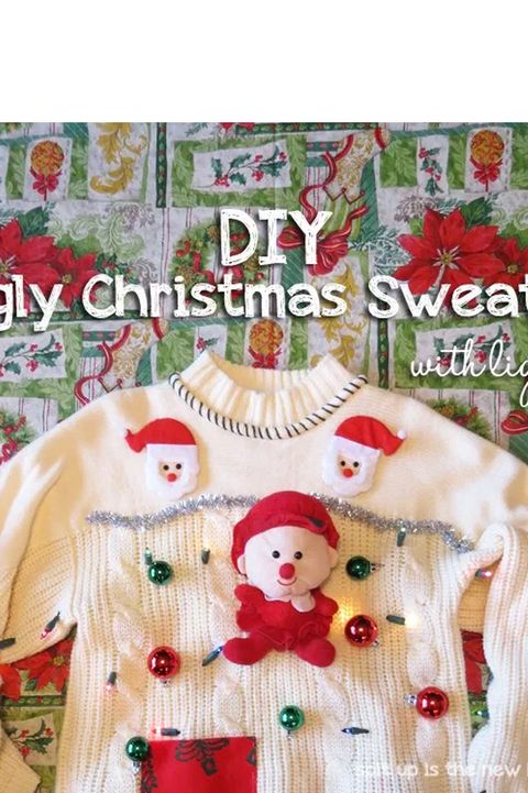 22 Ugly Christmas Sweater Ideas To Buy And Diy Tacky Christmas