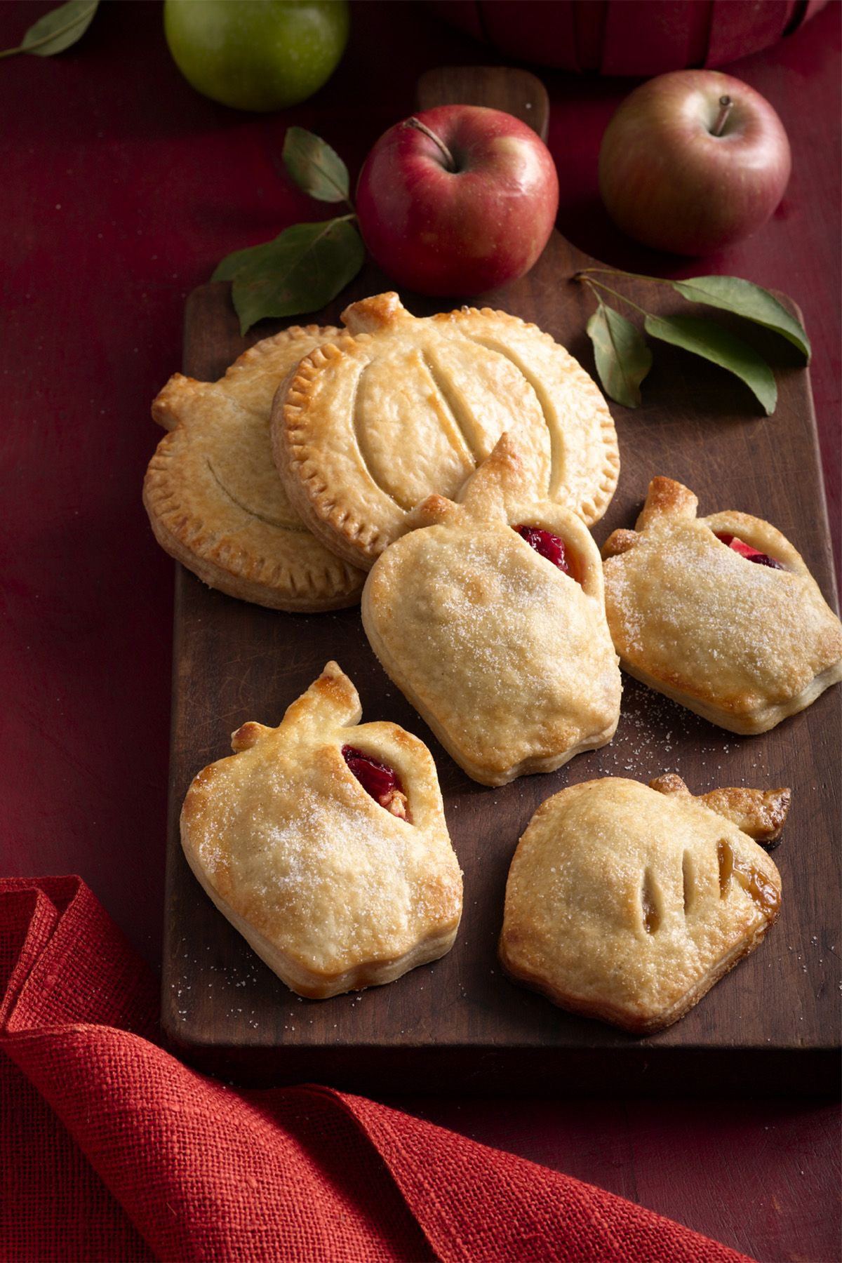 apple and cranberry hand pies thanksgiving dessert
