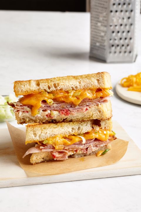 kid friendly dinner ideas ham and pimiento grilled cheese
