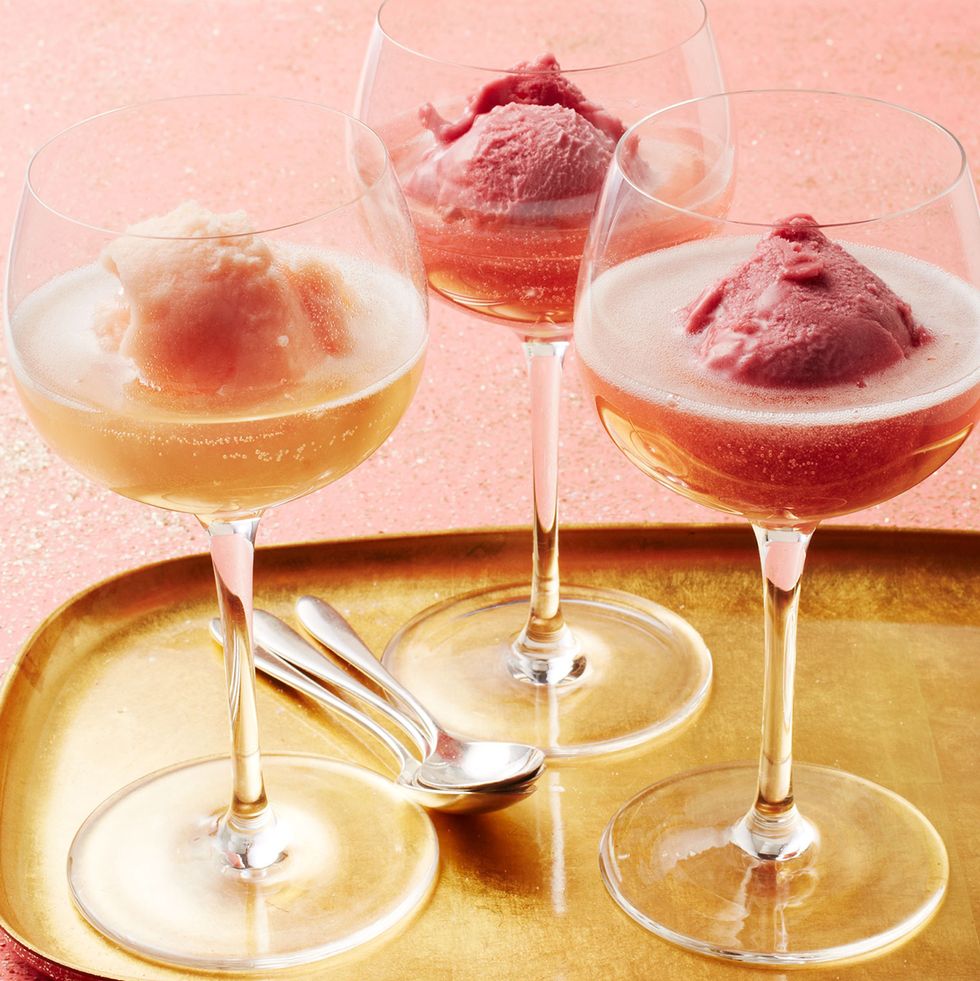 diy decorations for new year's eve fizzy sorbet