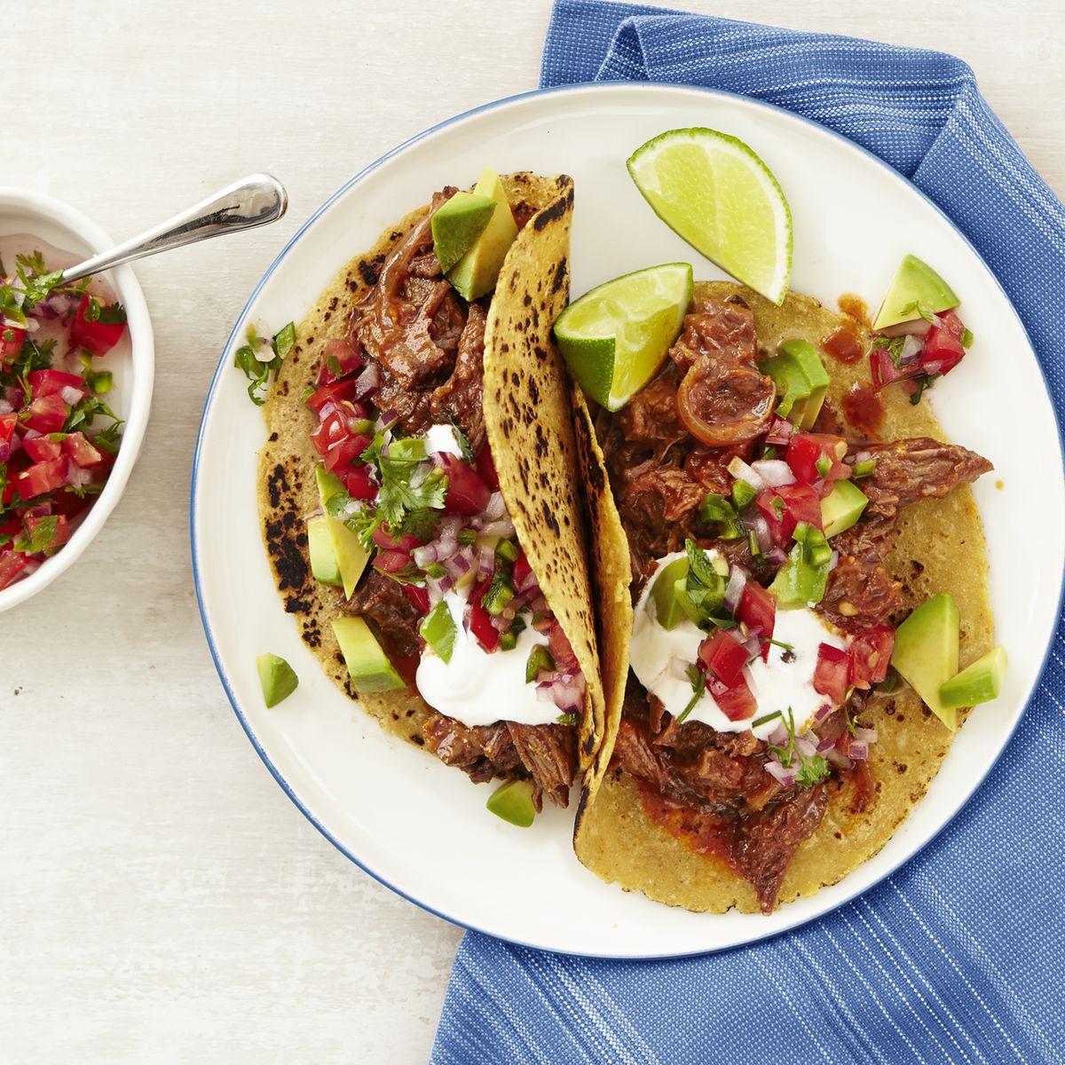 Chipotle Beef Tacos with Pico
