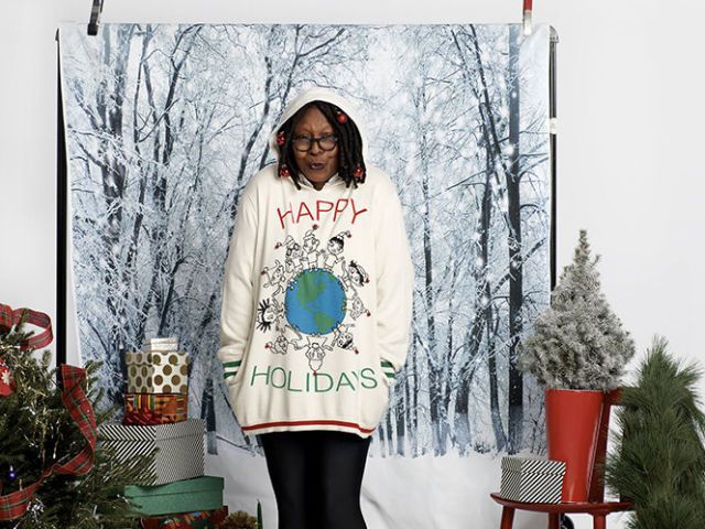 Whoopi holiday sweaters outlet 2018