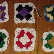 alzheimer's patient's crocheting shows progression of disease