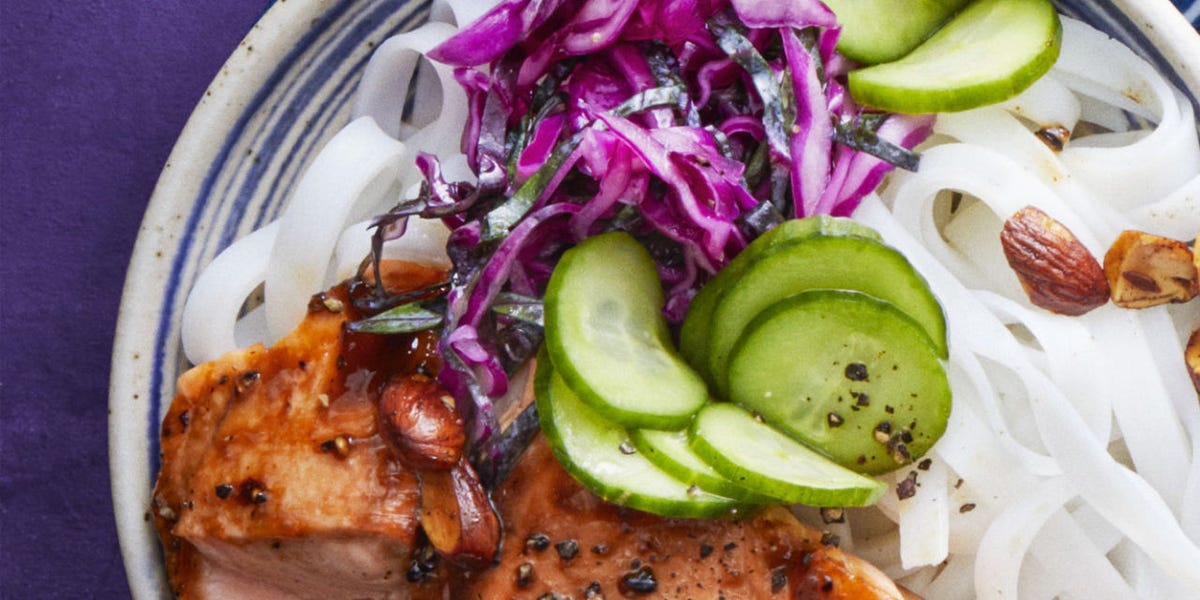 How to Make Salmon Noodle Bowl - Best Salmon Noodle Bowl Recipe