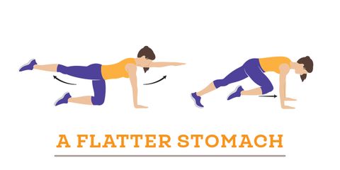 flat stomach move