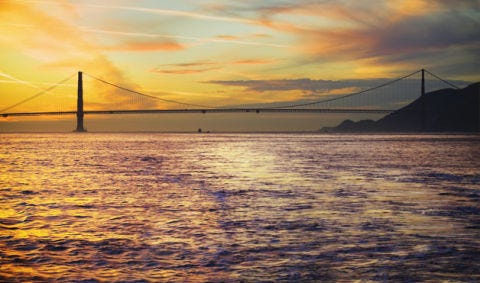 Body of water, Suspension bridge, Bridge, Sky, Cloud, Dusk, Cable-stayed bridge, Horizon, Sunset, Sunrise, Body of water, Suspension bridge, Bridge, Sky, Cloud, Dusk, Cable-stayed bridge, Horizon, Sunset, Sunrise,