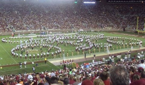 Marching Band Formations At Womansday.com - College Marching Bands