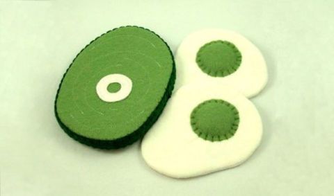 Green, Finger food, Circle, 