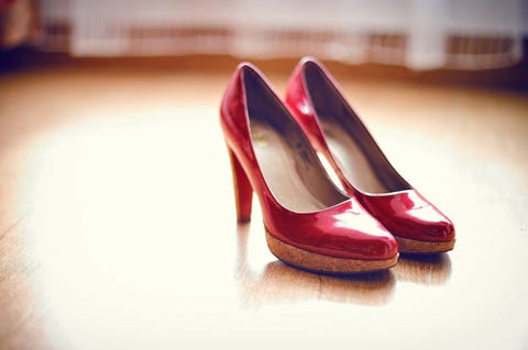 The podiatrist says…be smart about shoes red high heels