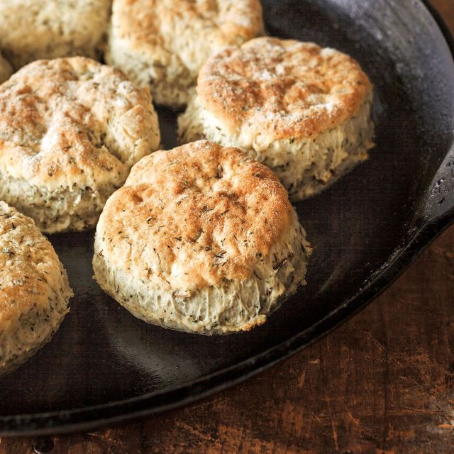 caraway dill biscuits