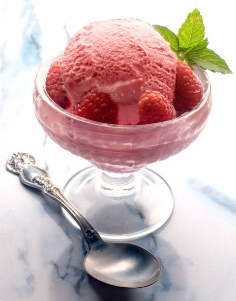 2. Castoreum in Raspberry and Vanilla Flavorings raspberry ice cream