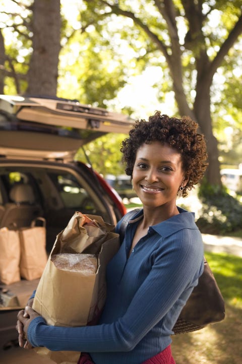 If you have…1 Minute woman emptying shopping bags