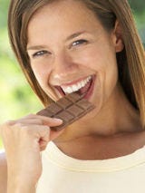Instead of milk chocolate, try dark chocolate