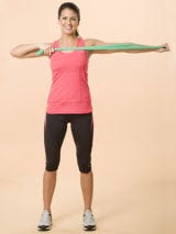 Bow and arrow shoulders pain-proofing exercises