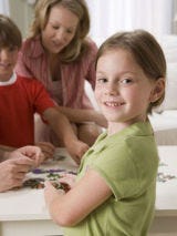 Make a picture puzzle for that faraway grandchild in your life