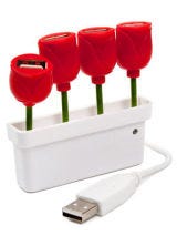 How Does Your Garden Grow? USB Tulip Hub from FredFlare.com