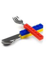 Build a Meal Snack & Stack Utensil Set from FredFlare.com