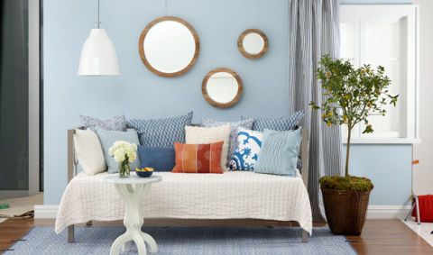 How to Decorate  a Small  Space with a Daybed  at WomansDay 