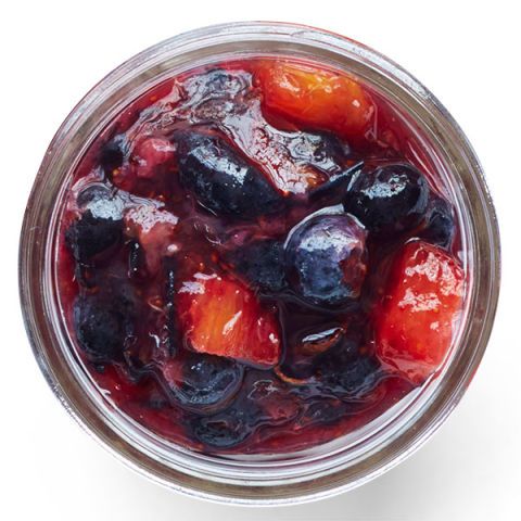 blueberry orange and lime jam