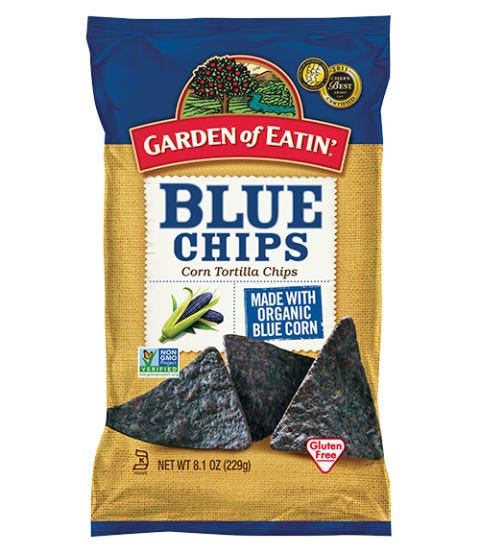 Blue Corn garden of eatin blue chips