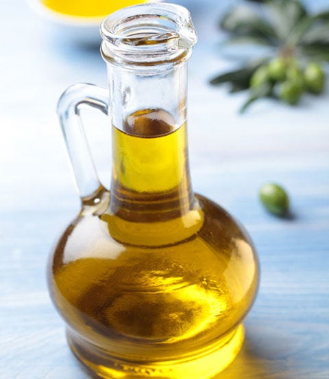 bottle of olive oil