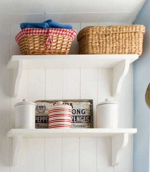 bathroom shelving 