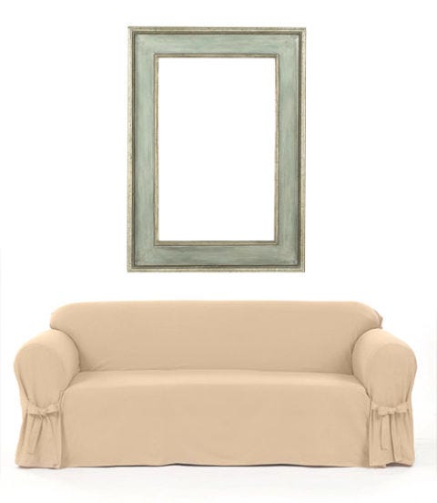 Soothe with color ogden mirror, sofa slipcover, cotton leopard skin