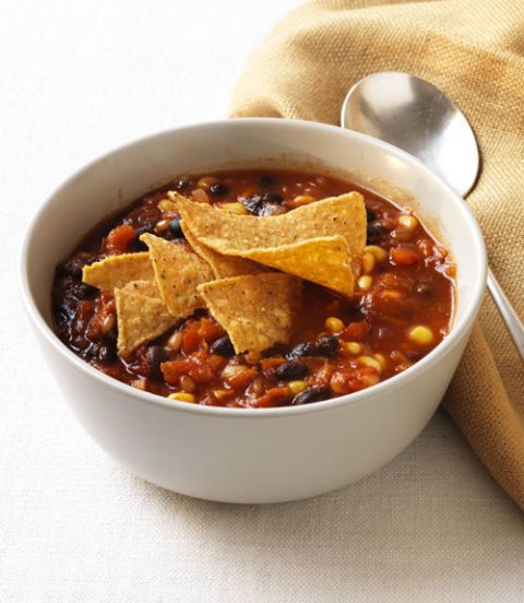 Meatless (but you'd never know it) Chili