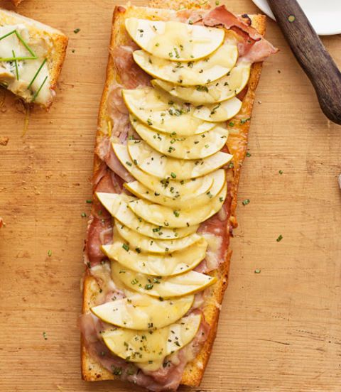 pizza recipes ham and cheese pizza