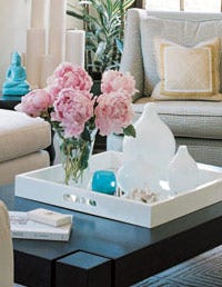 Blue, Room, Property, Flower, Interior design, White, Turquoise, Furniture, Pink, Petal, 