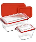 Product, Red, Rectangle, Plastic, Food storage containers, Silver, Baggage, Medical bag, Lid, 