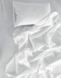 Textile, White, Style, Linens, Black, Bed sheet, Bedding, Pillow, Day dress, 